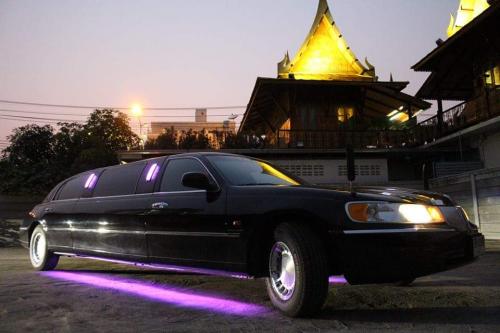 great black limo